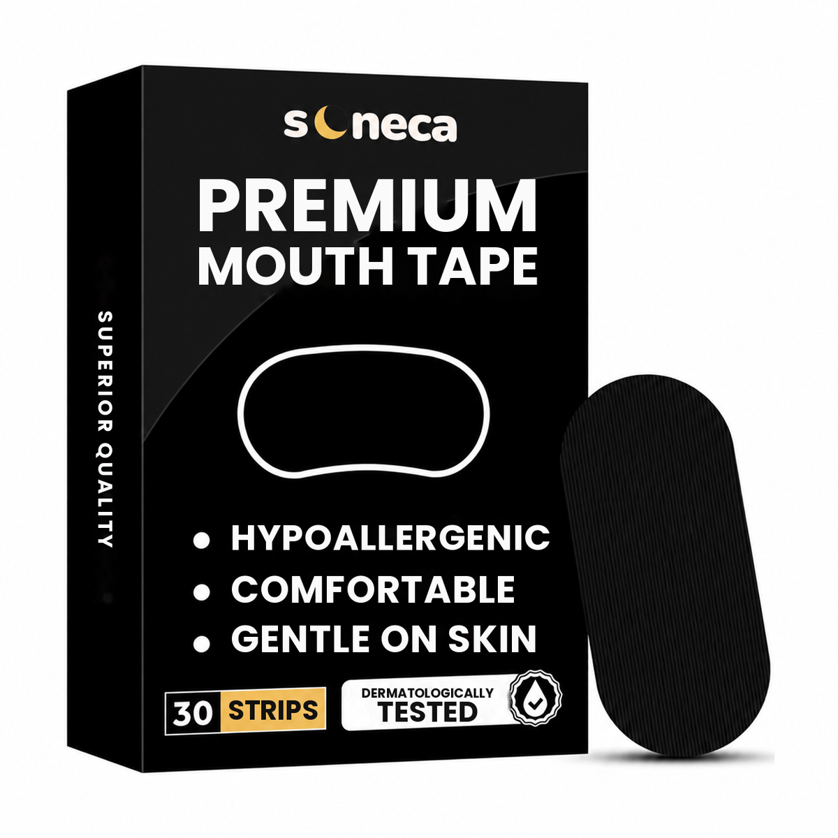 Soneca Mouth Tape — box of 30 strips