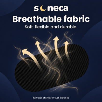 Breathable fabric of Soneca mouth tape