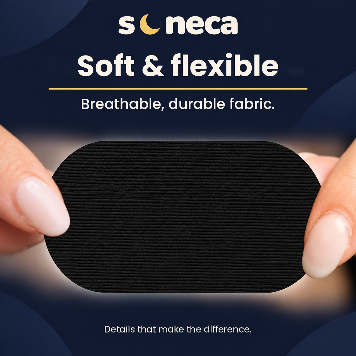 Soft and flexible Soneca mouth tape